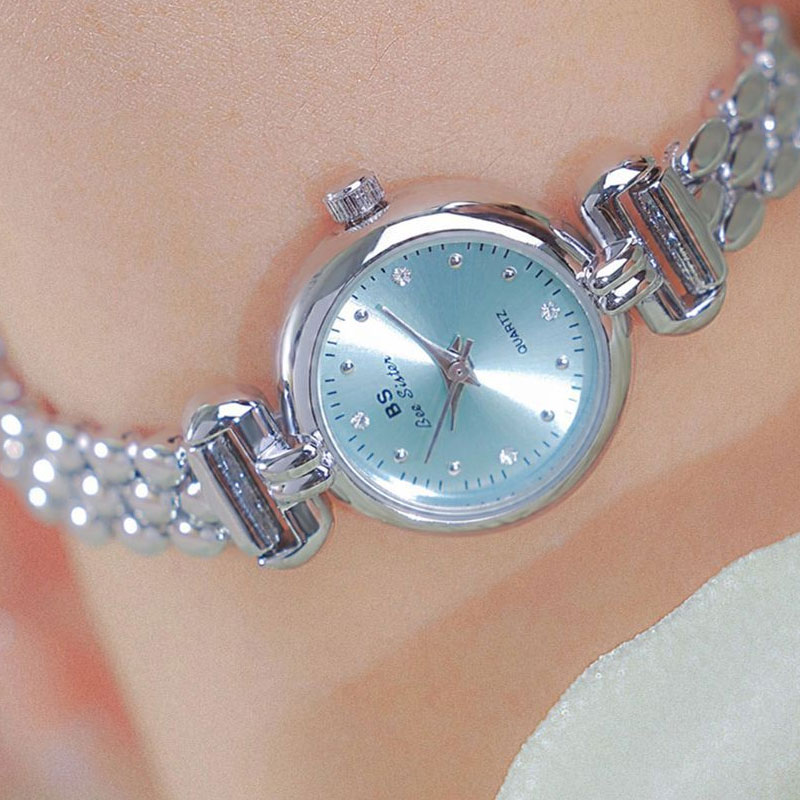 Minimalist Thin Watch - 2024 New Luxury Ice Blue Silver