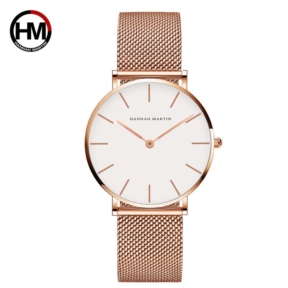Minimalist Thin Watch - Hannah Martin Top Brand Luxury Watches