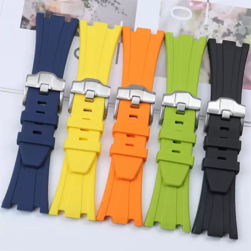 28mm Silicone Watchband for AP - đánh giá và giá Audemars Piguet Watch Royal Oak Offshore