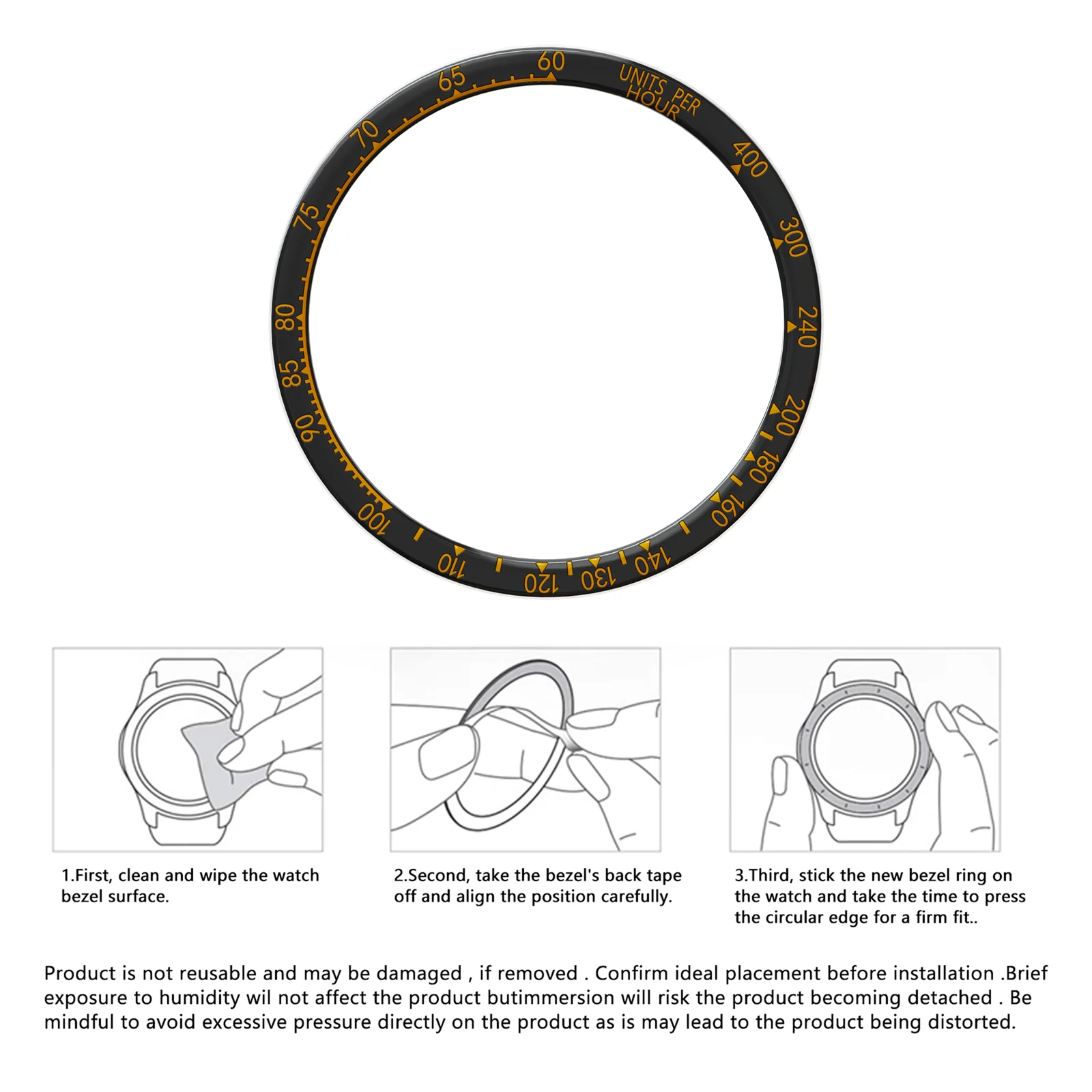 Smart Watch Metal Bezel for Ga - đánh giá và giá Smartwatch Ring Watches