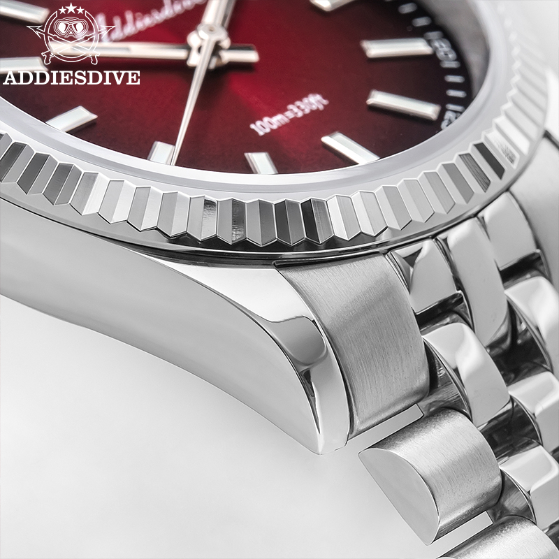 ADDIESDIVE 36MM Japan VH31 100 - đánh giá và giá Minimalist Thin Watch