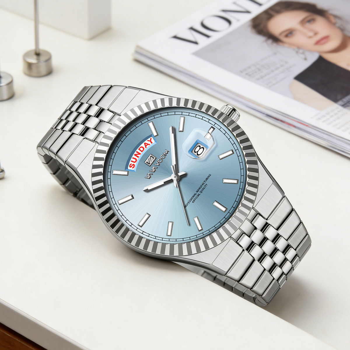 Men Quartz Watch Pilot Series  - đánh giá và giá Smartwatch Ring Watches