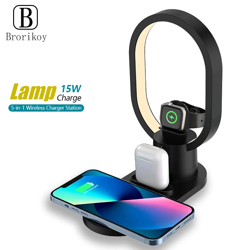 4in1 Night Light Wireless Char - đánh giá và giá Watch Xs8