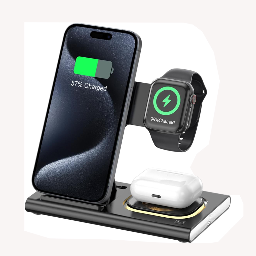 3 in 1 Foldable Charging Stati - đánh giá và giá Watch Xs8