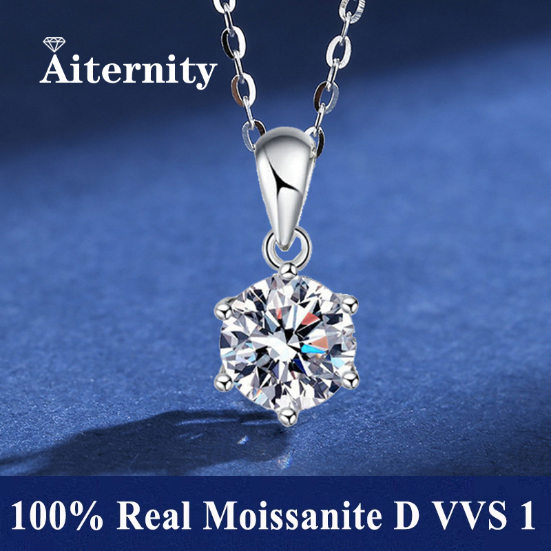 Silver 925 6 Prong Moissanite  - đánh giá và giá Vs Smartwatch