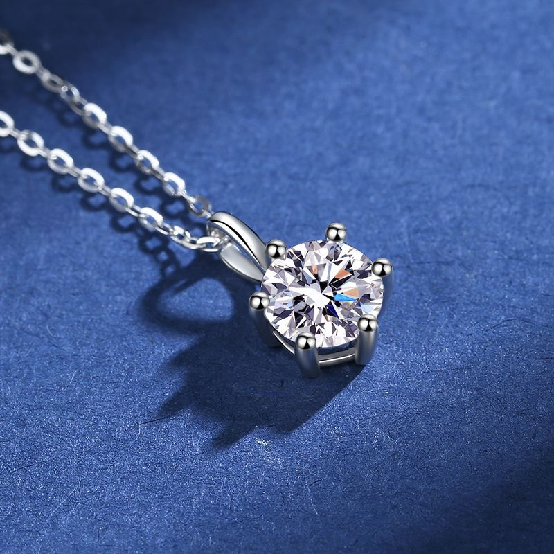 Silver 925 6 Prong Moissanite  - đánh giá và giá Vs Smartwatch
