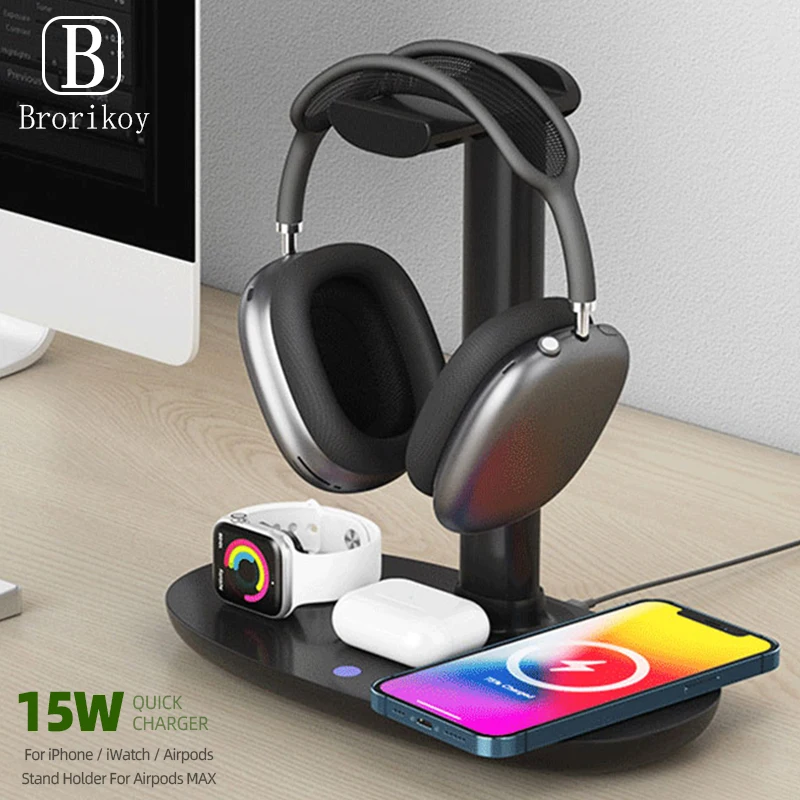 15W 4 In 1 Wireless Charging I - đánh giá và giá Watch Xs8