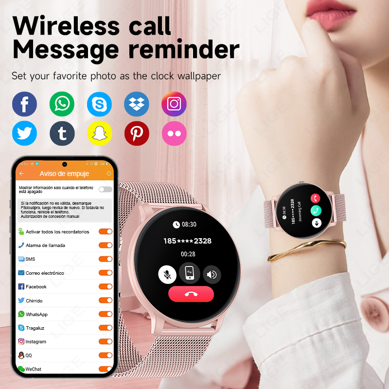 2026 New Women Bluetooth Call  - đánh giá và giá Smartwatch Health Watches For Women