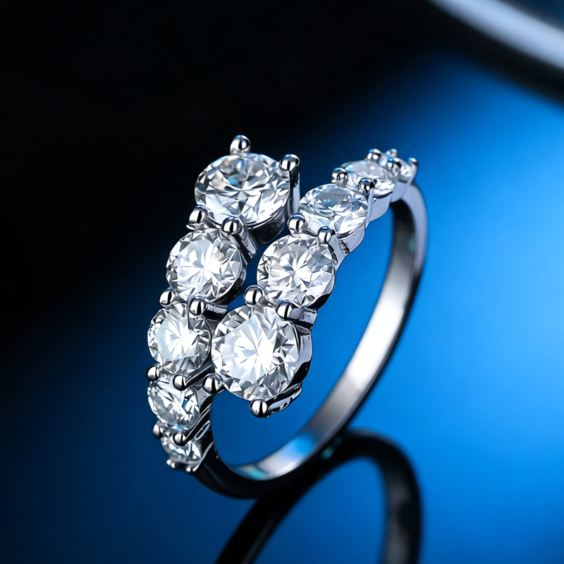 S925 Silver 3.0mm Moissanite R - đánh giá và giá Vs Smartwatch