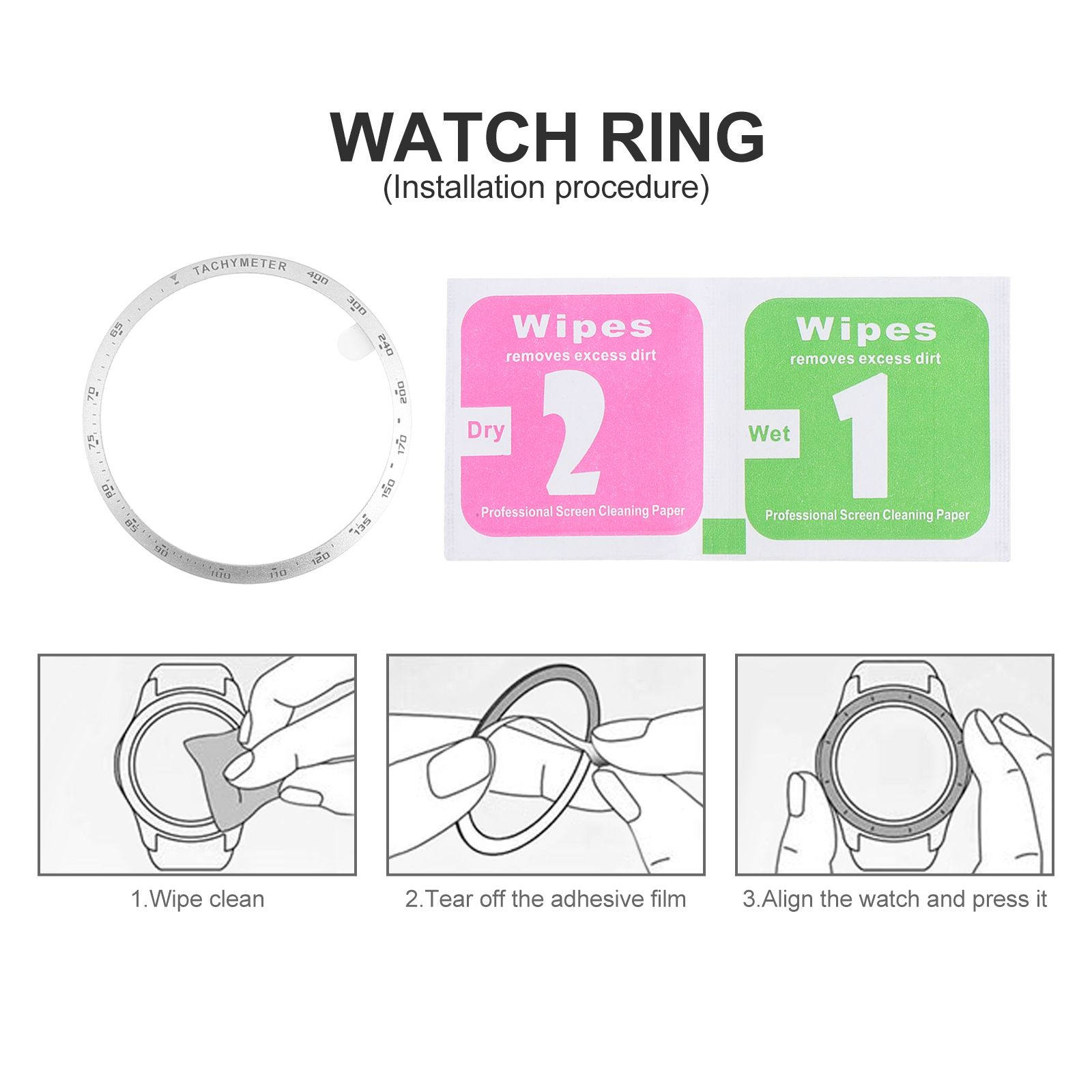 Aluminum Alloy Watch Bezel Rin - đánh giá và giá Smartwatch Ring Watches