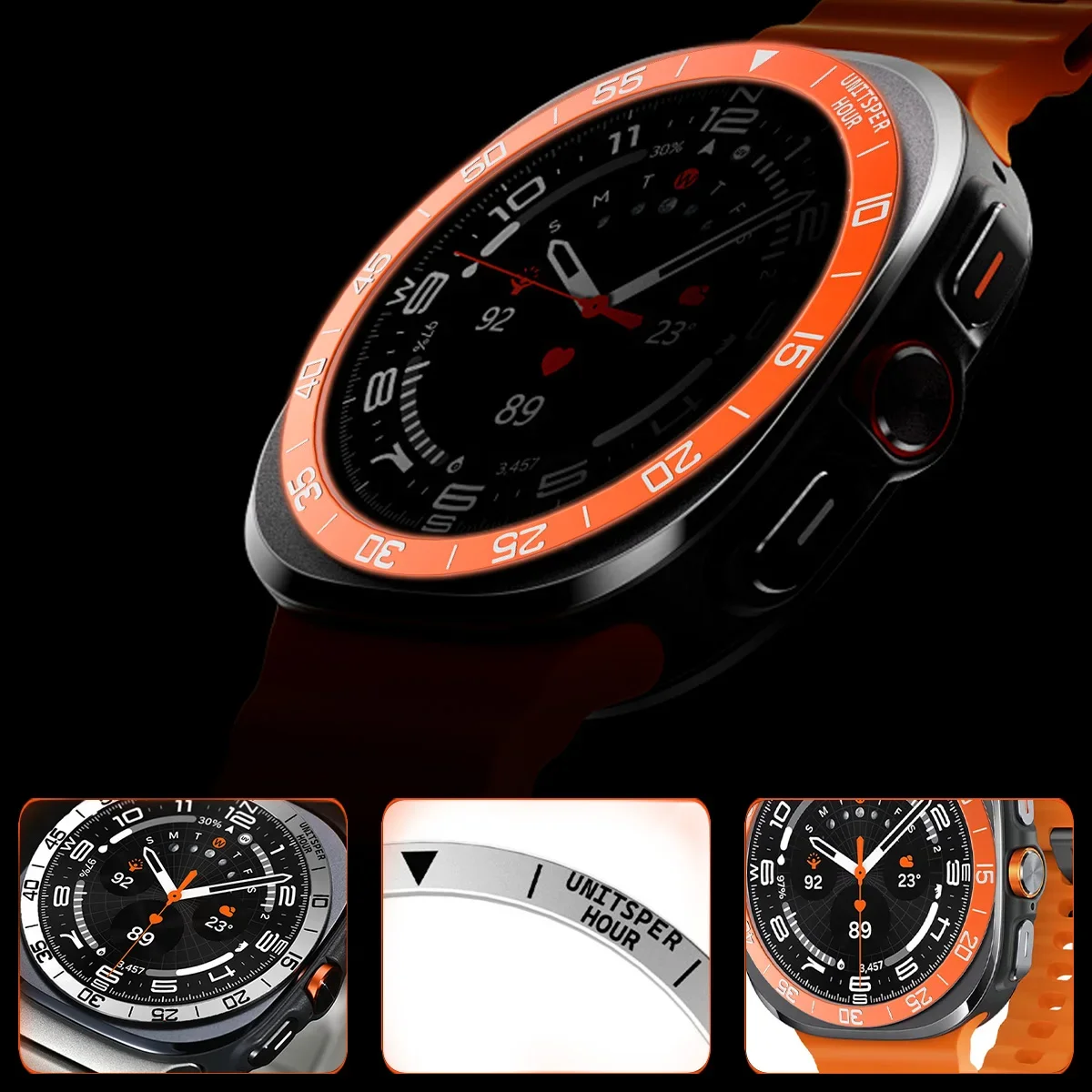 Metal Cover Bezel Ring Case Fo - đánh giá và giá Smartwatch Ring Watches