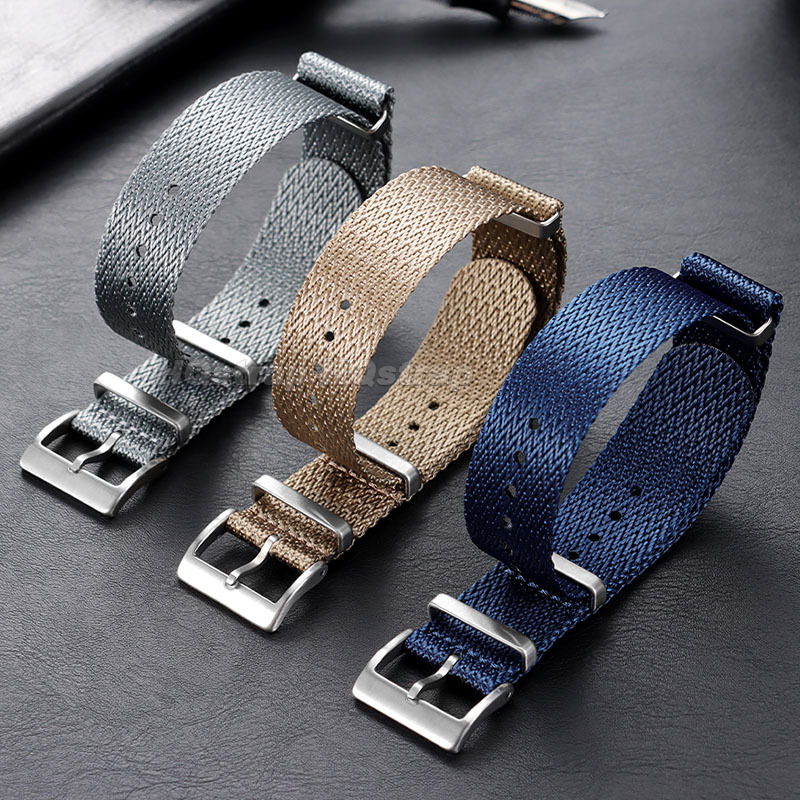Canvas Nylon Watch Band 18mm 2 - đánh giá và giá Seiko Watches Smartwatch
