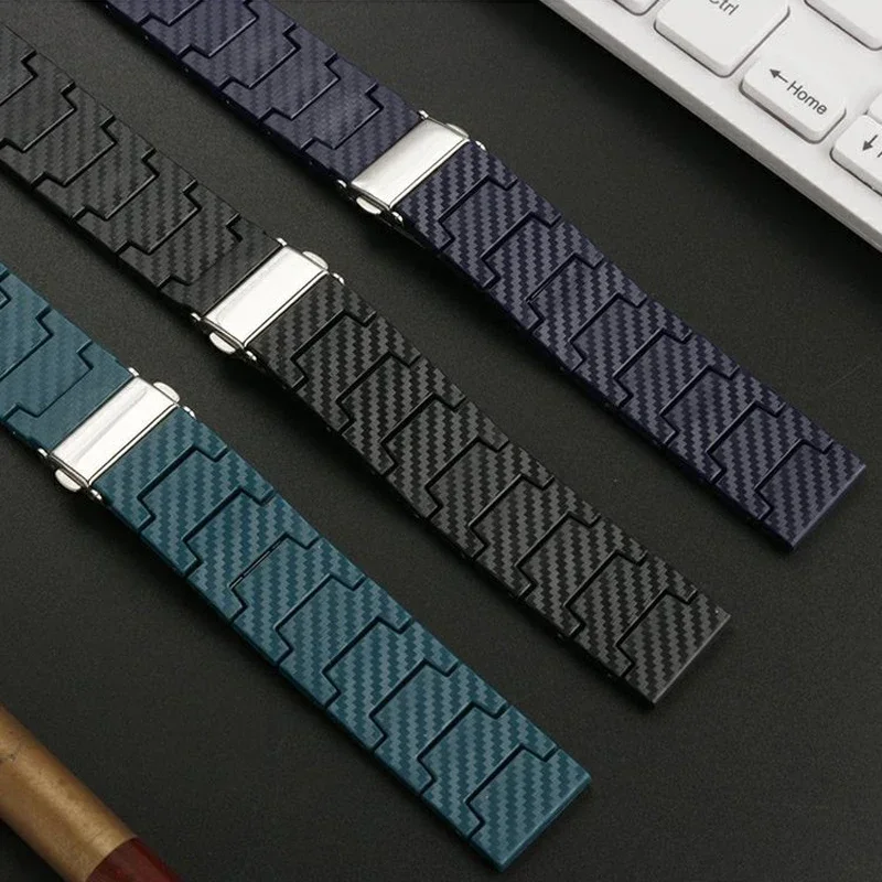 20mm 22mm Carbon Fiber Band Fo - đánh giá và giá Smartwatch Samsung Watches For Women