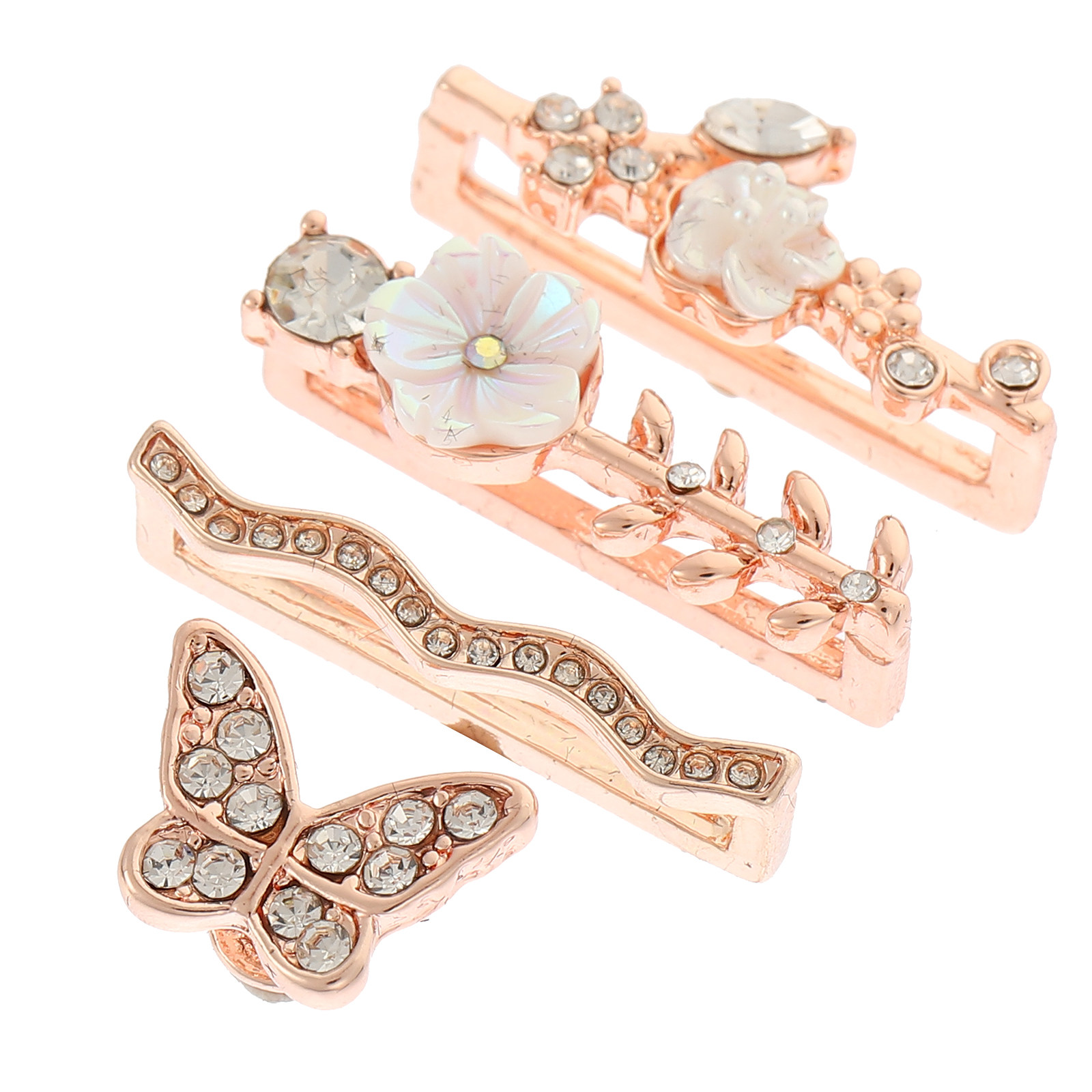 4Pcs Watch Strap Charms Set St - đánh giá và giá Smartwatch Ring Watches