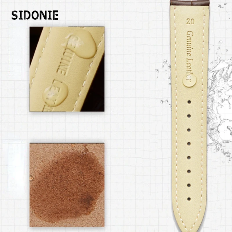 Genuine Leather Cowhide Men's  - đánh giá và giá Cartier Watch Santos