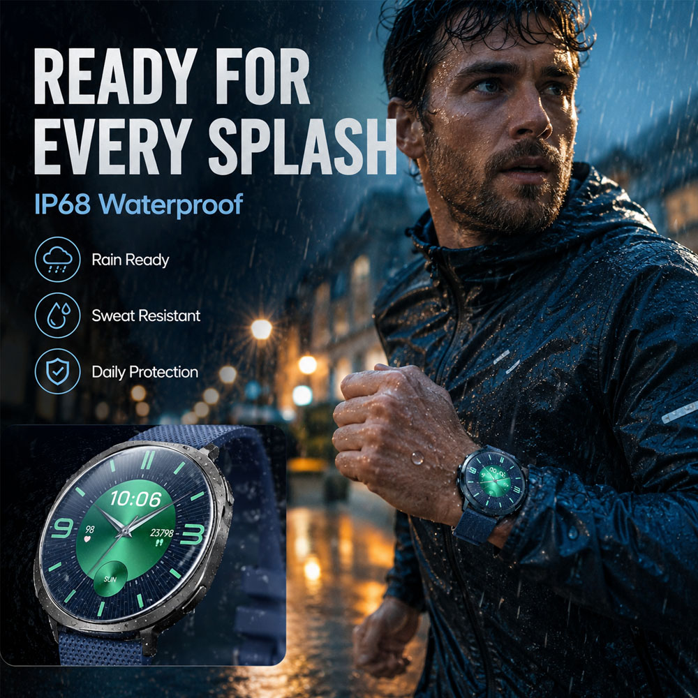 New M301 Smart Watch Round AMO - đánh giá và giá Smartwatch Health Watches For Women