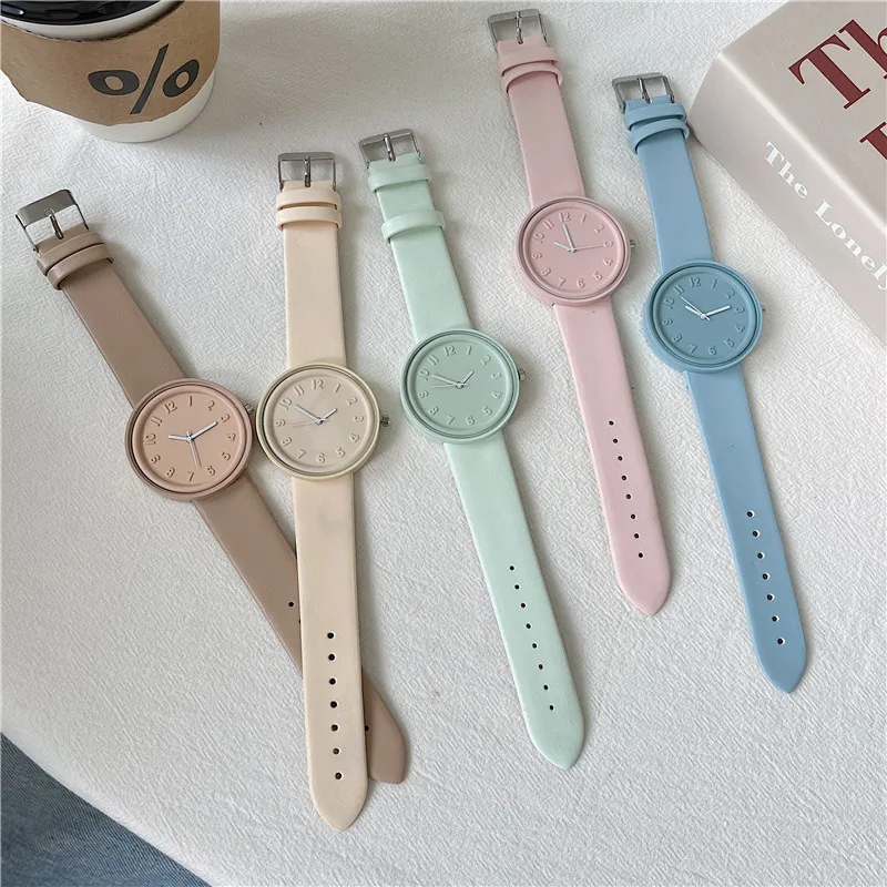 Makaron Color Series Women's W - đánh giá và giá Minimalist Thin Watch