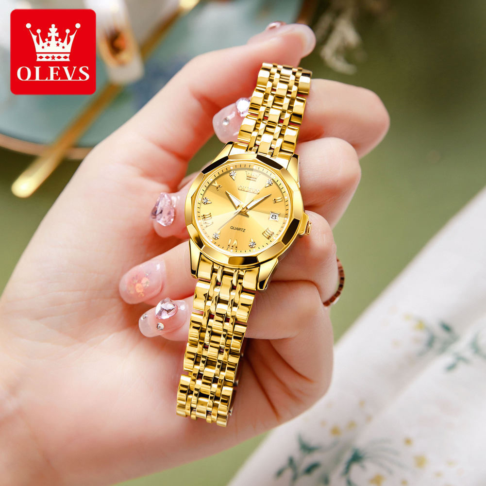 OLEVS Fashion Golden Watch for - đánh giá và giá Minimalist Thin Watch