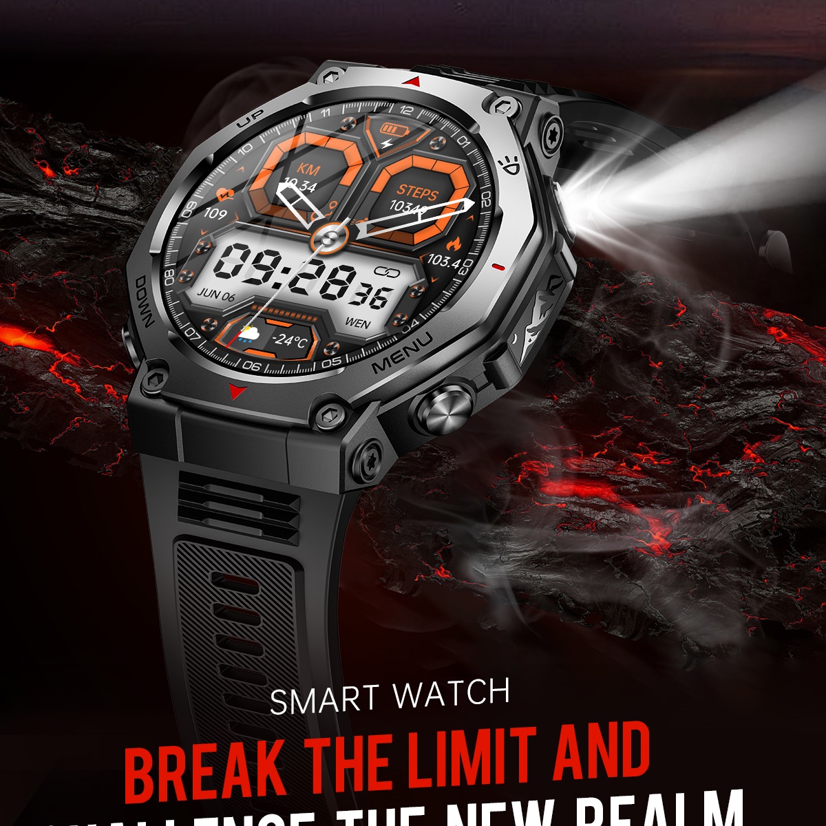 2025 New For Xiaomi Military G - đánh giá và giá Vs Smartwatch