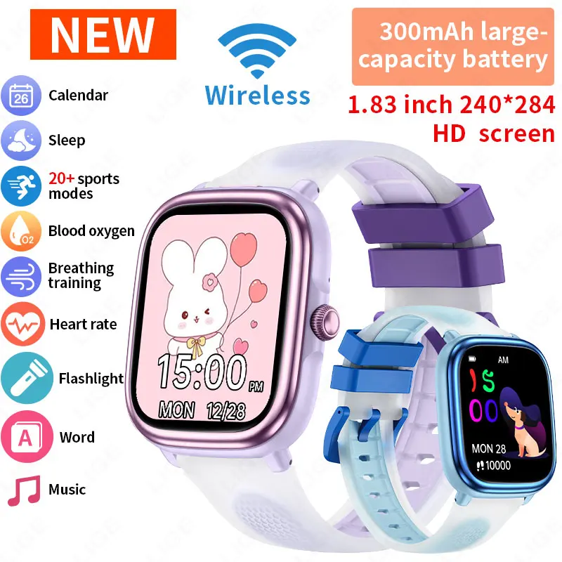 LIGE Smart Watch for Kids Boy  - đánh giá và giá Smartwatch Watches Birthday Gift For Girls