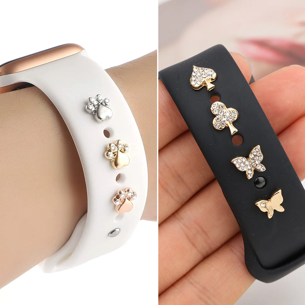 Charms for Apple Watch Silicon - đánh giá và giá Smartwatch Samsung Watches For Women