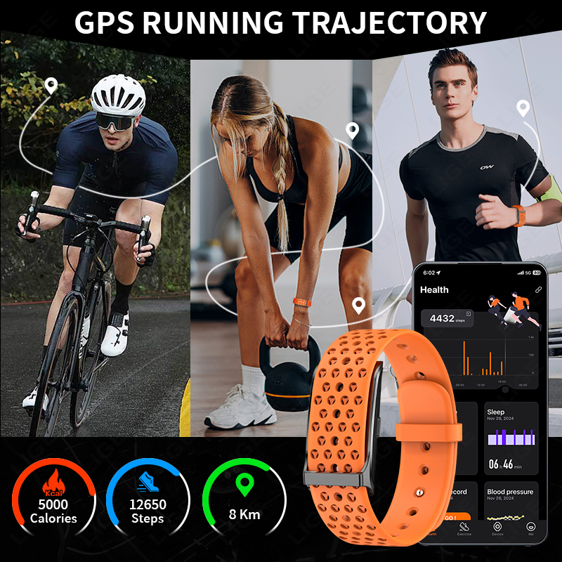 LIGE Call Reminder Smart Brace - đánh giá và giá Couple Watches Smartwatch