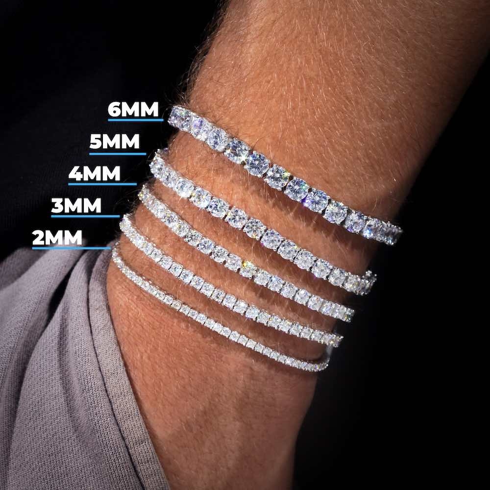 925 VVS Moissanite Tennis Chai - đánh giá và giá Vs Smartwatch